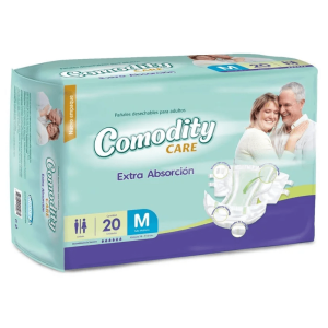 COMODITY CARE Pañal Adulto Talla M x20