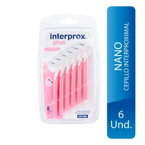 INTERPROX PLUS Cepillo Interdental Nano x6