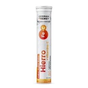 HIERRO + VITAMINA C Tableta Efervescente x20