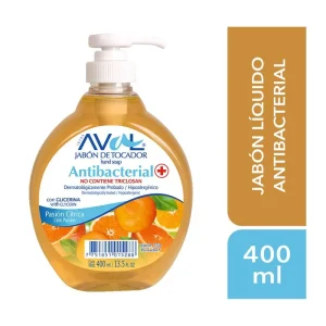 Aval Jabon Liquido Pasion Citrica x400ml