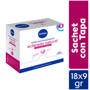 NIVEA Desod. Aclarado Natural Sachet x18