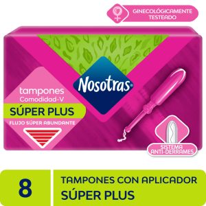 NOSOTRAS Tampones Super Plus Con Aplicador x8
