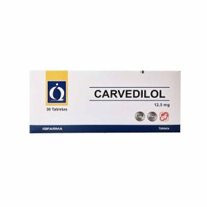 CARVEDILOL 12.5mg Tableta x30