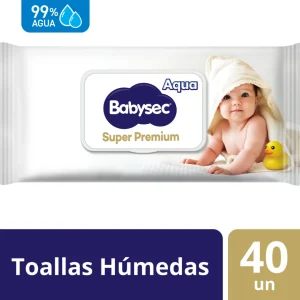 BABYSEC Toallas Humedas Super Premiun x40