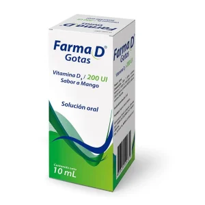 FARMA D 200 UI  Solucion Gotas x10ml