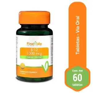 VITAMINA B12 1000mcg x 60 tabletas