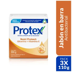 PROTEX Jabon NutriProtect Tripack x110gr