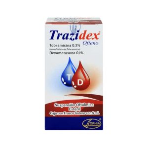 TRAZIDEX OFTENO Suspension Oftalmica x5ml