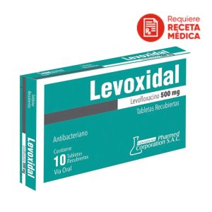 LEVOXIDAL 500mg Tableta x10