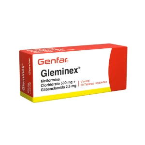 GLEMINEX 500mg+5mg Tableta x30