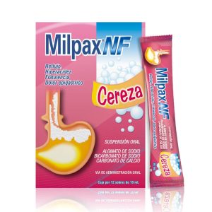 MILPAX F Sabor Cereza Sobre x12
