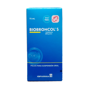 BIOBRONCOL x 250mg+15mg/5ml Suspencion x75ml