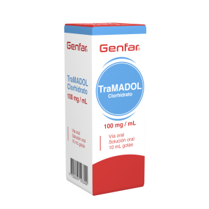TRAMADOL 100mg/ml Solucion x10ml