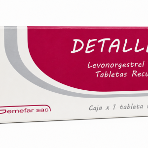 DETALLE + 1.5mg Tableta x1
