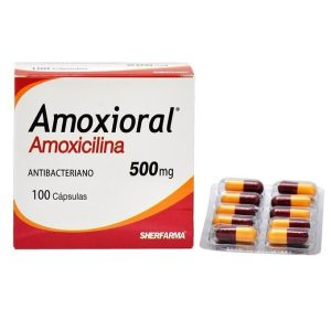 AMOXIORAL 500mg Capsula x100