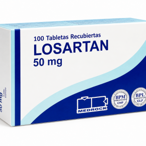 LOSARTAN 50mg Tableta x100