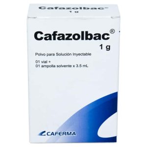 CAFAZOLBAC 1g Inyectable x1