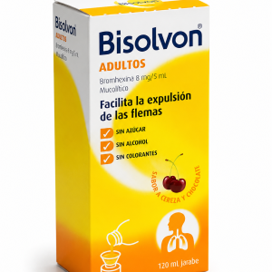 BISOLVON ADULTOS 8mg/5ml Solucion x120ml