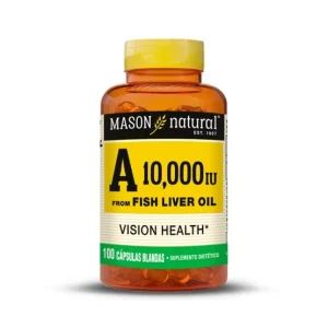 MASON NATURAL Vit. A-10,000 IU Capsula x100