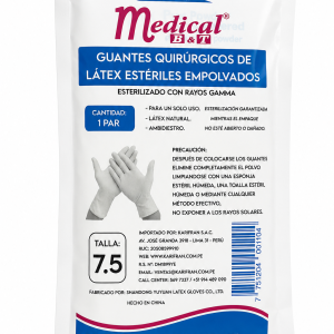 GUANTES ESTERILES Talla 7.5 x1