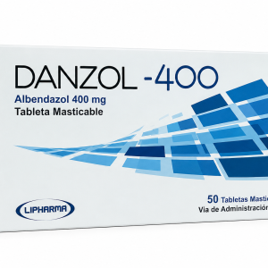 DANZOL 400 Tableta Masticable x50
