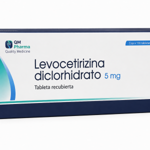 LEVOCETIRIZINA 5mg Tableta x100