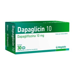 DAPAGLICIN 10mg Comprimidos x30