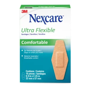 NEXCARE Bandita Ultra Flexible 22mmx57mm Caja x10